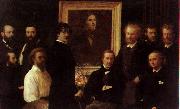 Henri Fantin-Latour Homage to Delacroix oil on canvas